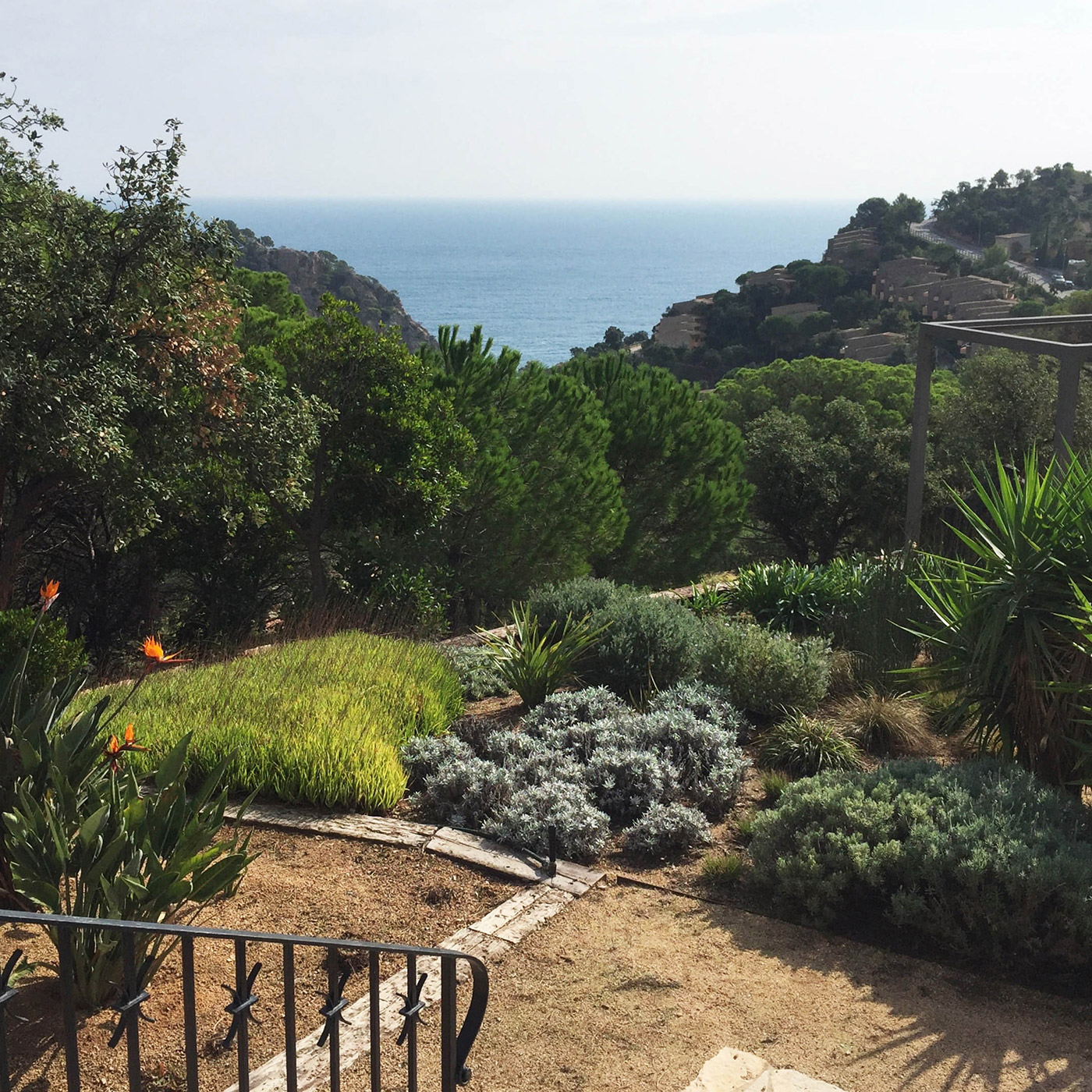 Tossa de Mar mediterranean garden