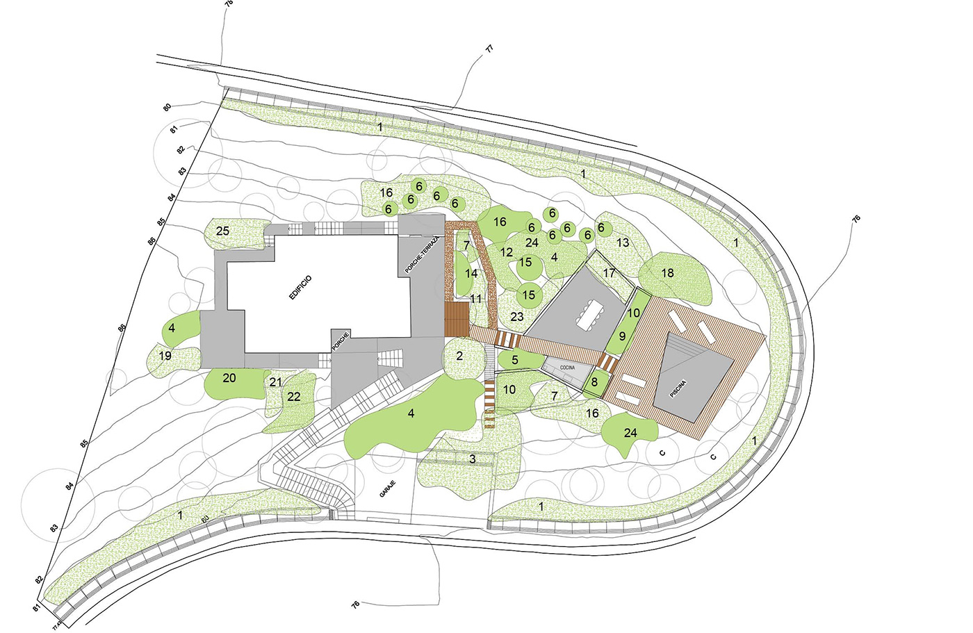 Tossa de Mar site plan