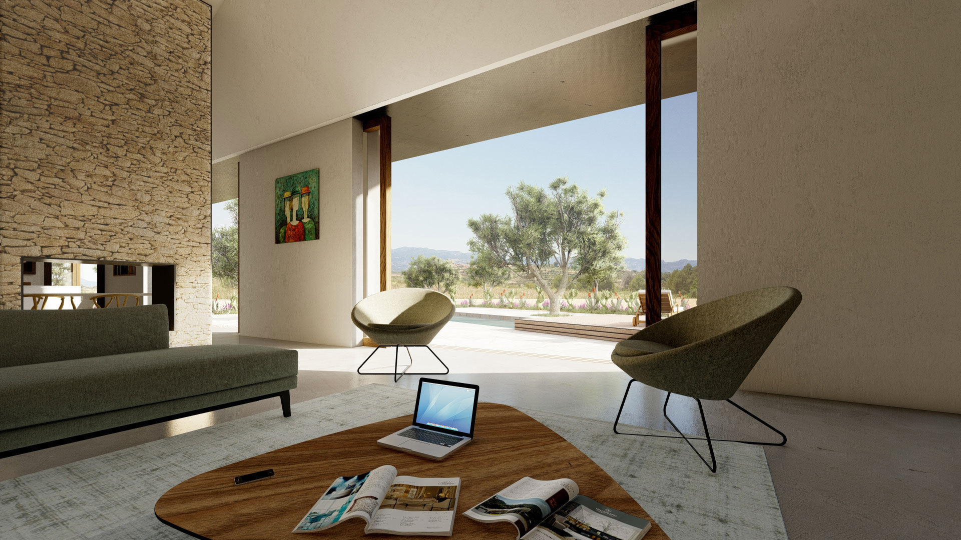 House Matarraña auto-sufficient home