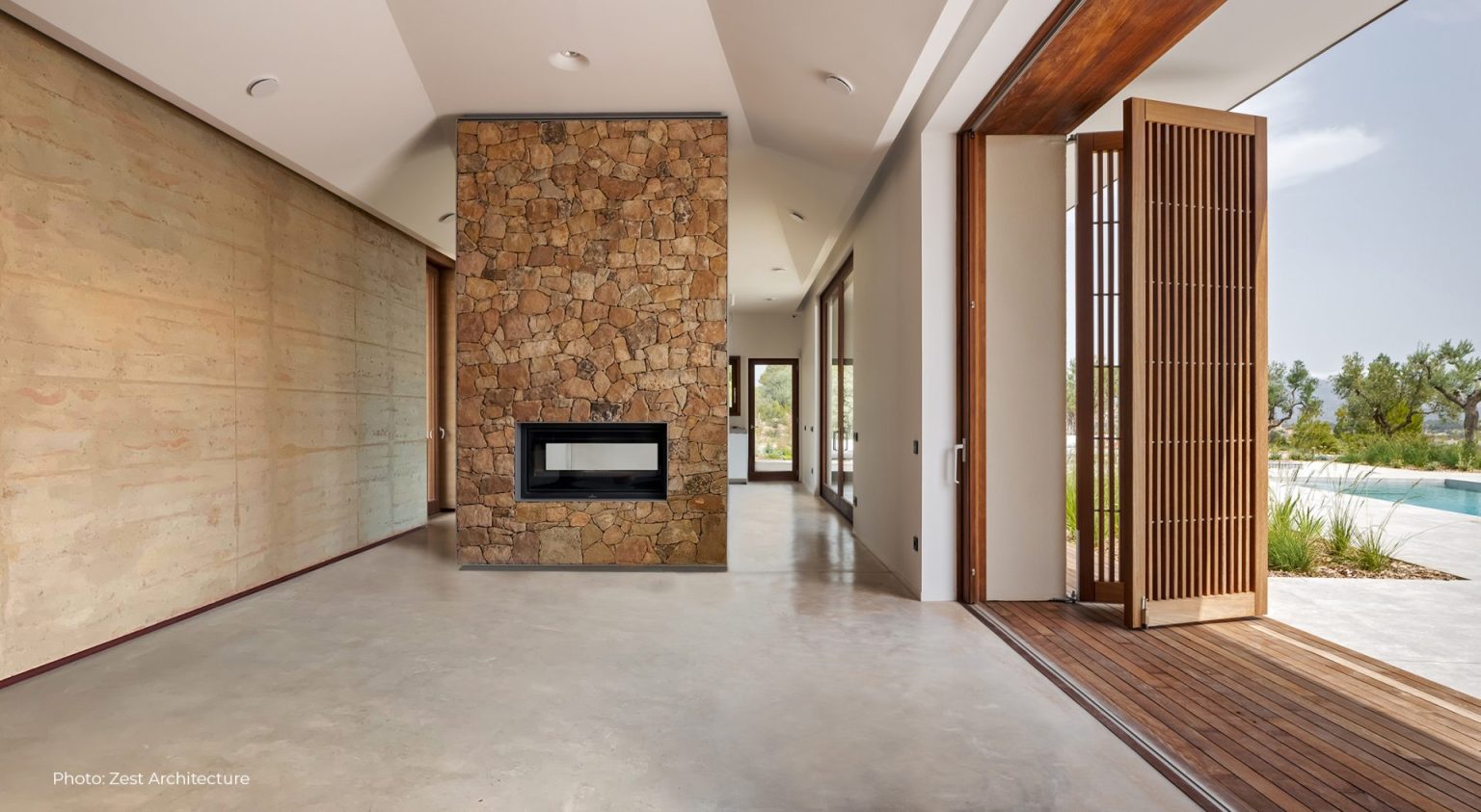 Rammed Earth House - ZEST architecture